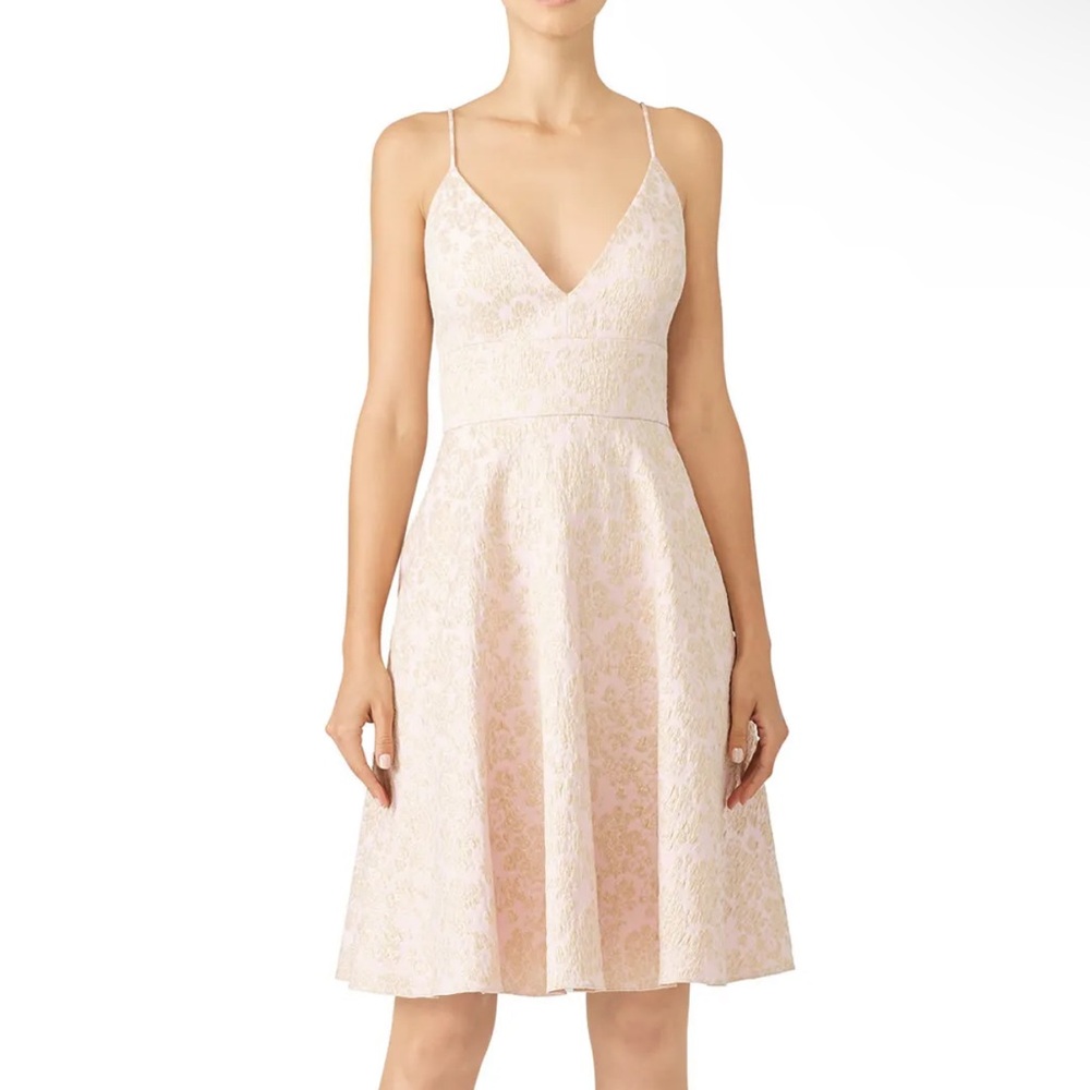 Badgley Mischka Golden Hue Dress
